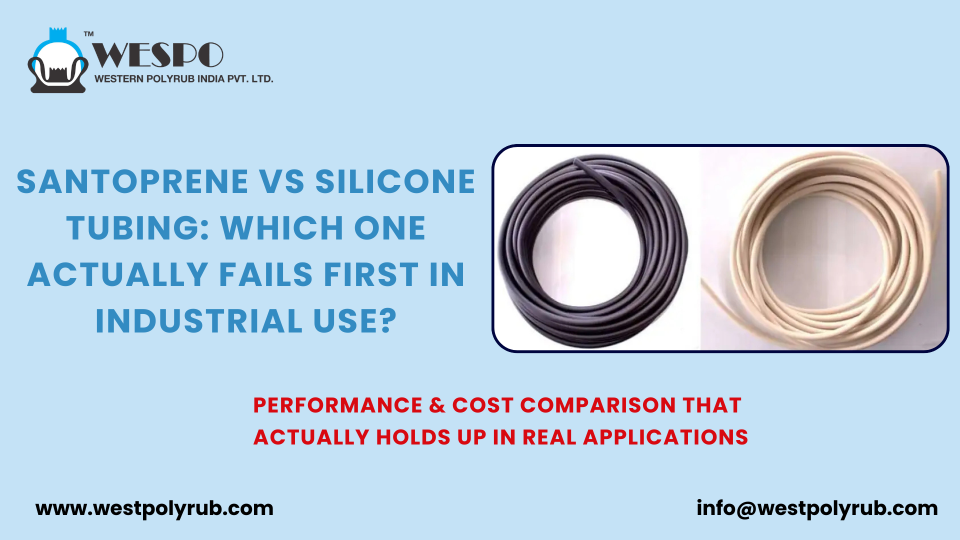 Santoprene vs Silicone Tubing
